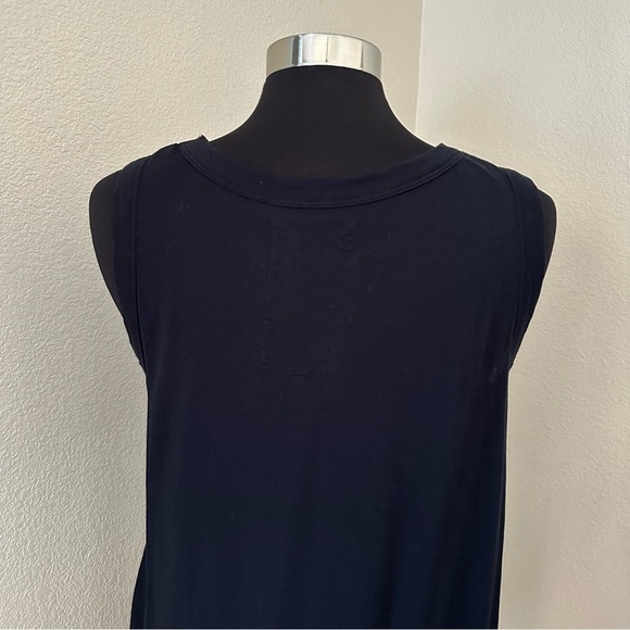 Johnny Was Black Silk Eyelet Sleeveless Embroidery Tank Top Blouse Size S - Picture 7 of 11